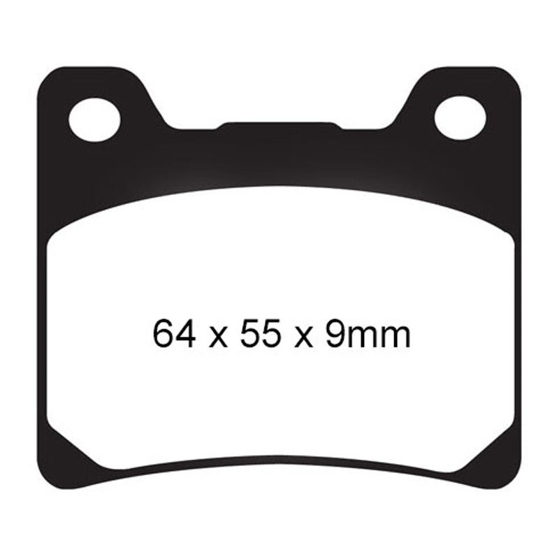 EBC BRAKE PADS - V SERIES - FA88V FRONT/REAR
