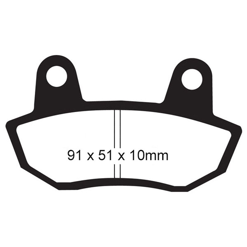 EBC BRAKE PADS - FA SERIES - FA90 FRONT