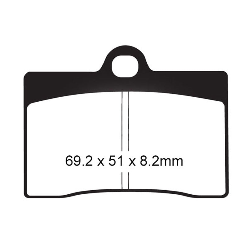 EBC BRAKE PADS - V SERIES - FA95V FRONT