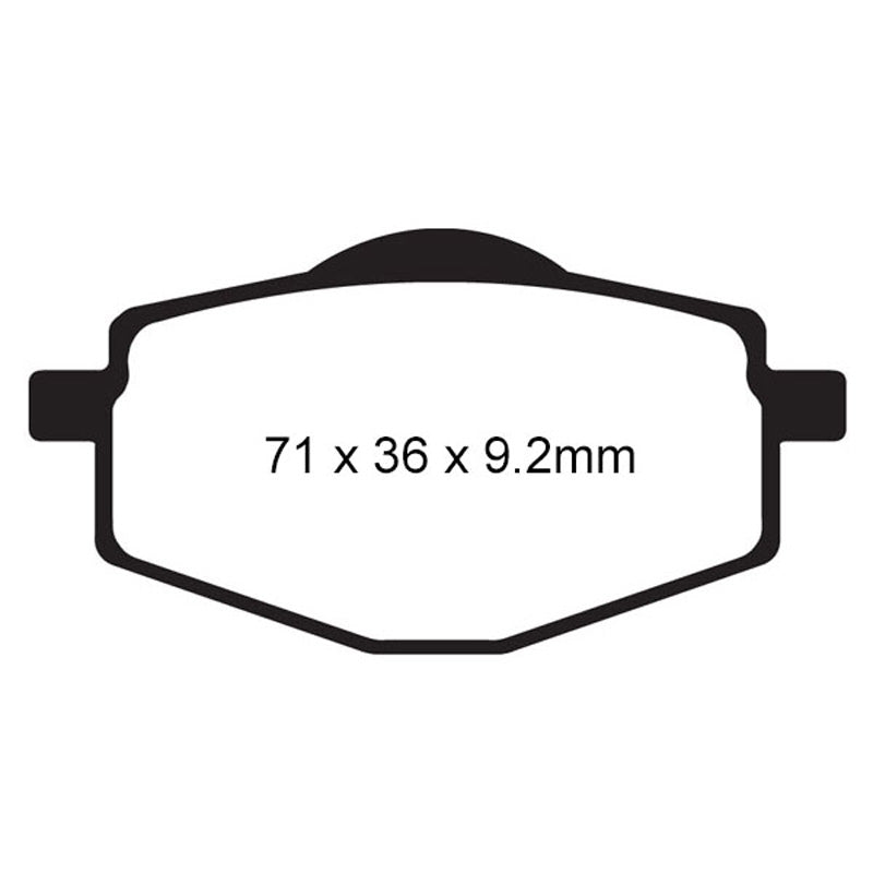 EBC BRAKE PADS - SFAHH SERIES - SFA101HH FRONT/REAR
