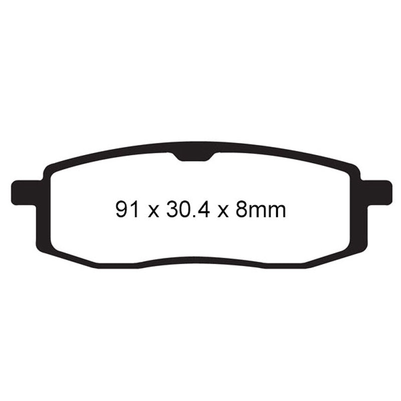 EBC BRAKE PADS - X SERIES - FA105X FRONT