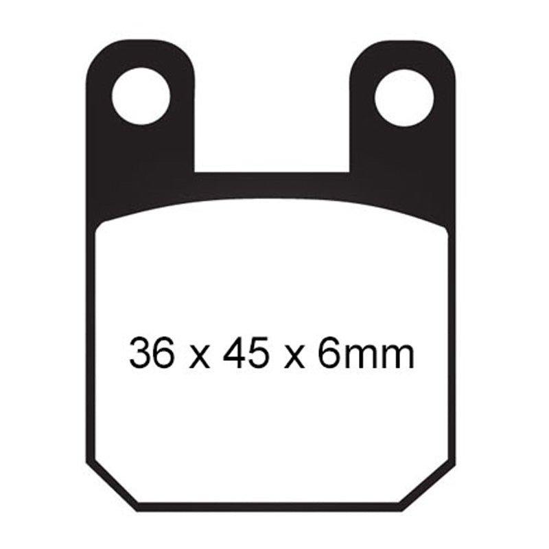 EBC BRAKE PADS - R SERIES - FA115R FRONT/REAR