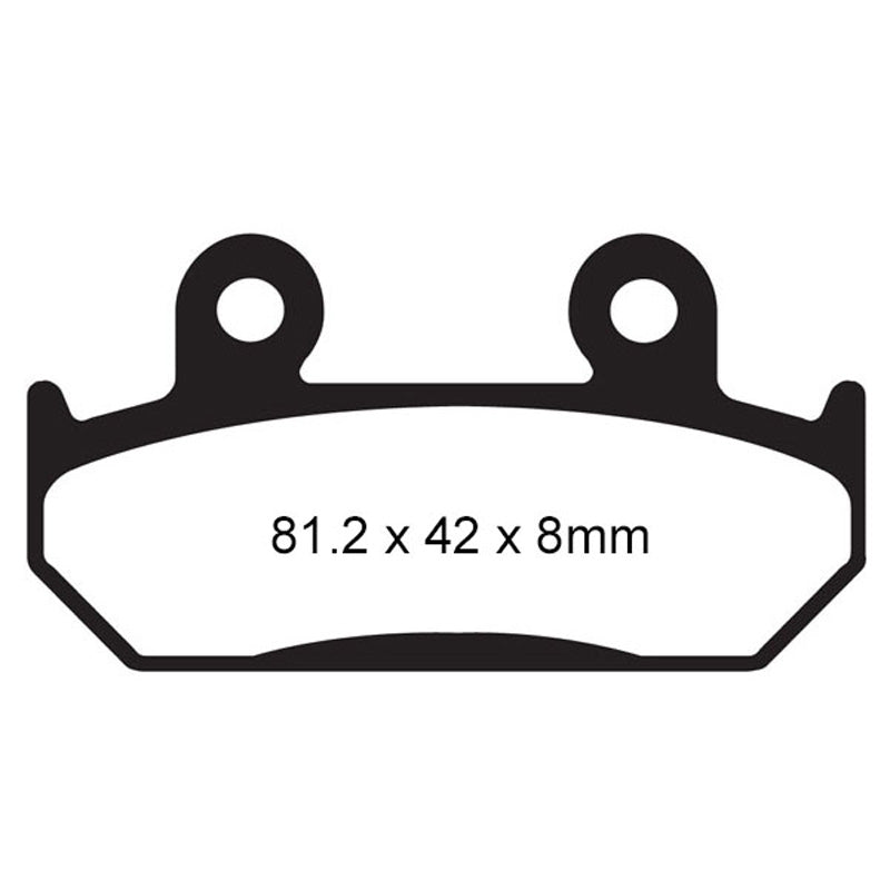 EBC BRAKE PADS - HH SERIES - FA121HH FRONT