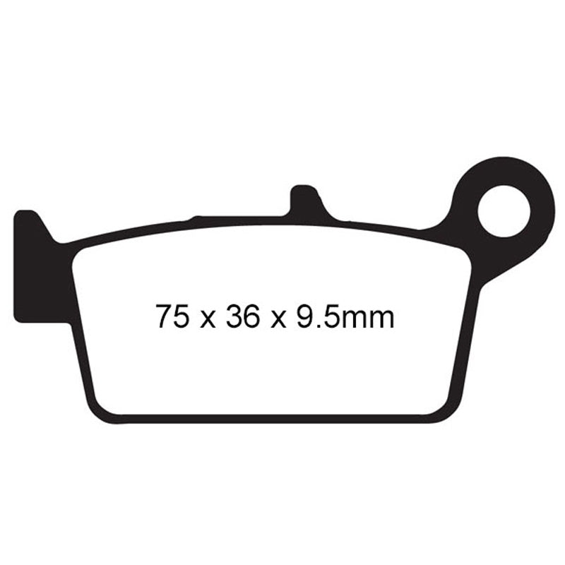 ITL BRAKE PADS - KEVLAR/CARBON - (FA131)