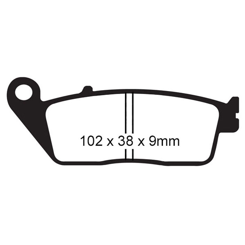 EBC BRAKE PADS - SFAHH SERIES - SFA142HH FRONT