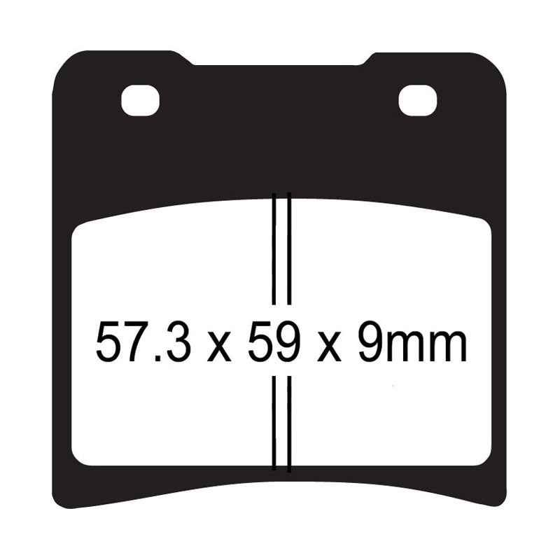 EBC BRAKE PADS - FA SERIES - FA150 REAR