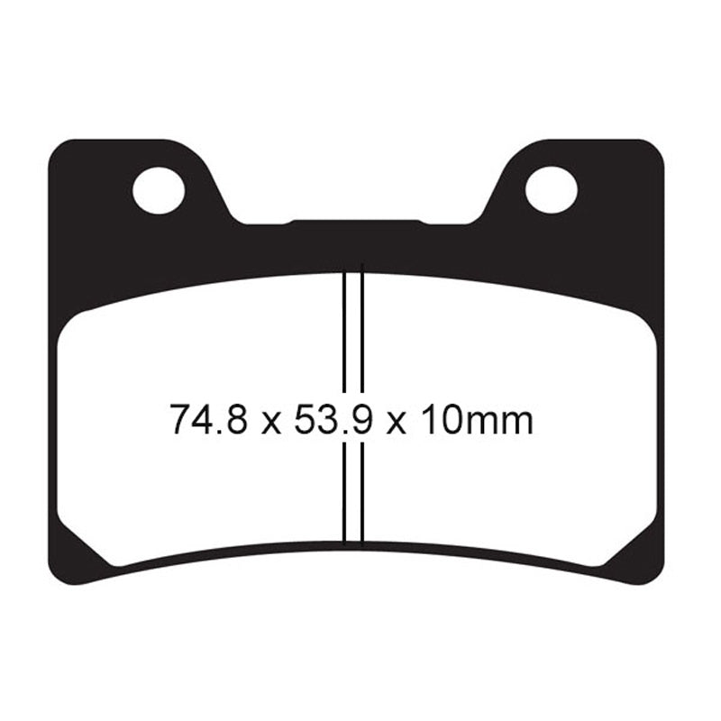 EBC BRAKE PADS - HH SERIES - FA160HH FRONT