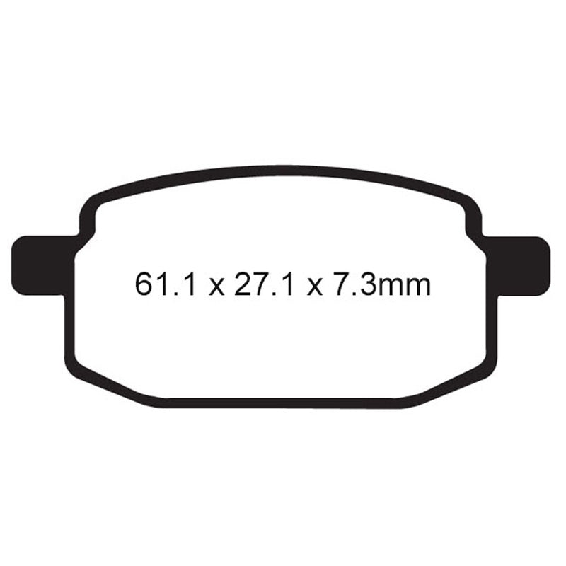 EBC BRAKE PADS - SFAHH SERIES - SFA169HH FRONT