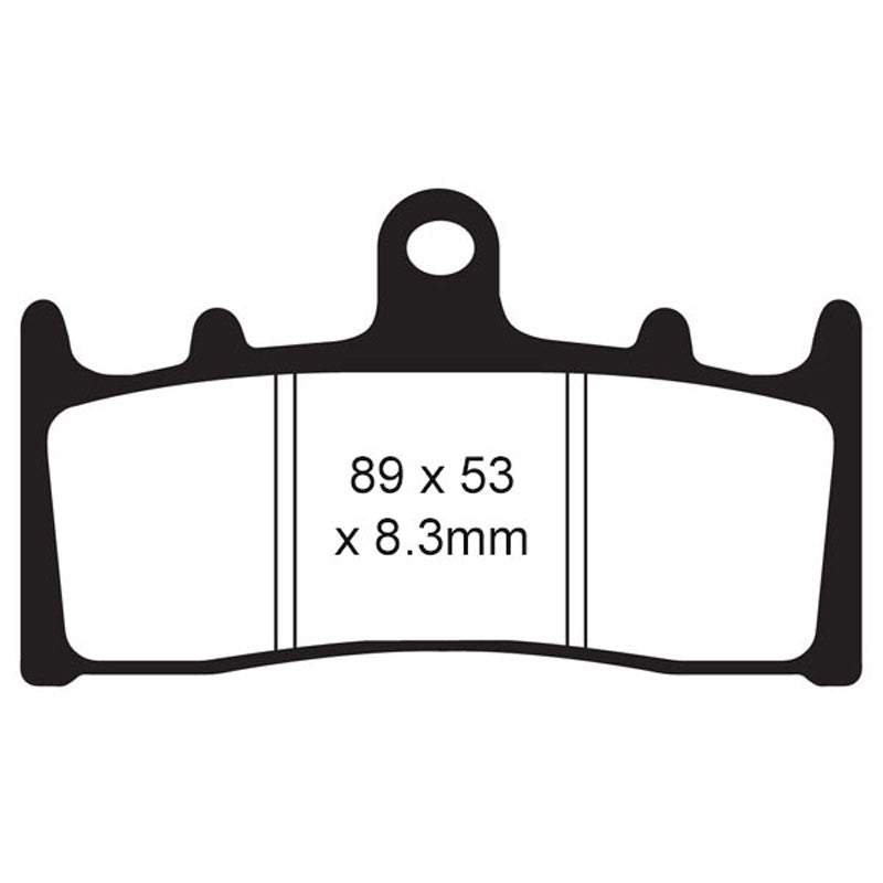 EBC BRAKE PADS - EPFA SERIES - EPFA188HH FRONT
