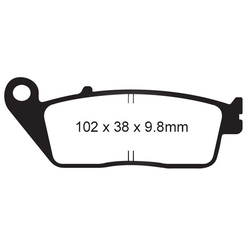 EBC BRAKE PADS - V SERIES - FA196V FRONT/REAR