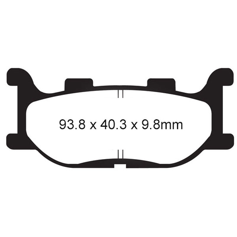 ITL BRAKE PADS - KEVLAR/CARBON - (FA199)