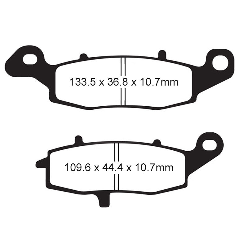 EBC BRAKE PADS - V SERIES - FA231/2V REAR