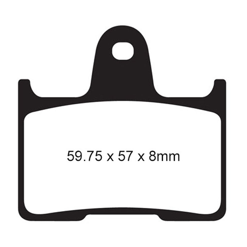 EBC BRAKE PADS - V SERIES - FA254V REAR