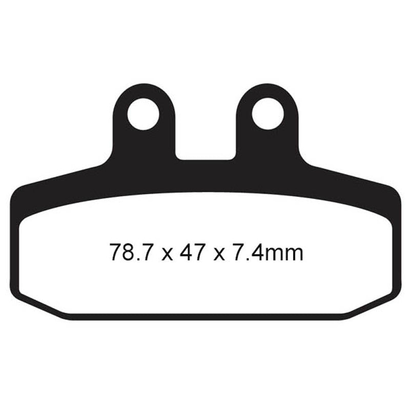 EBC BRAKE PADS - SFA SERIES - SFA256 FRONT/REAR