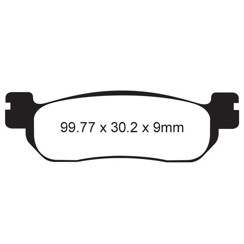 EBC BRAKE PADS - FA SERIES - FA275 FRONT/REAR
