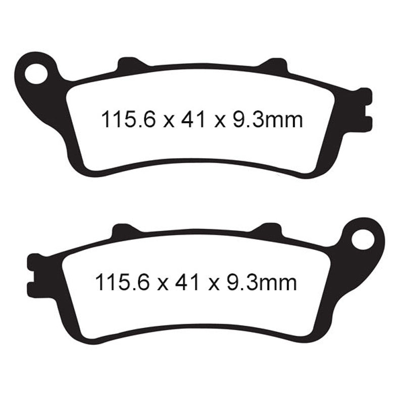 EBC BRAKE PADS - SFAHH SERIES - SFA281HH FRONT