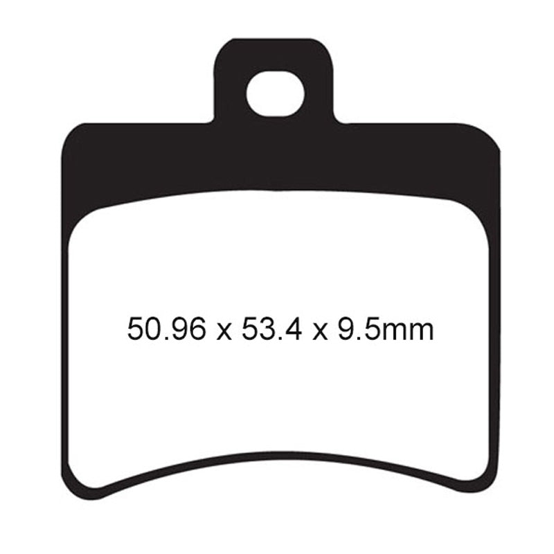 EBC BRAKE PADS - SFA SERIES - SFA298 REAR
