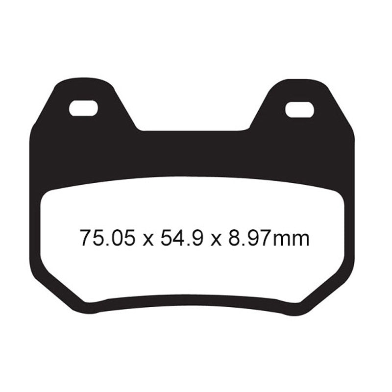 EBC BRAKE PADS - HH SERIES - FA304HH REAR