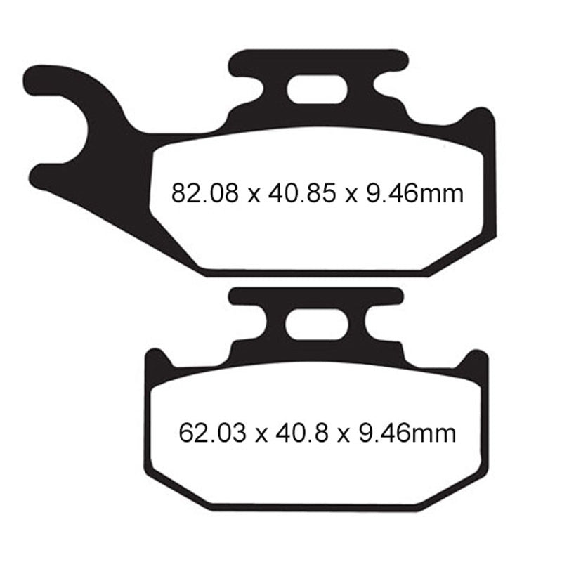 EBC BRAKE PADS - SV SERIES - FA317SV REAR