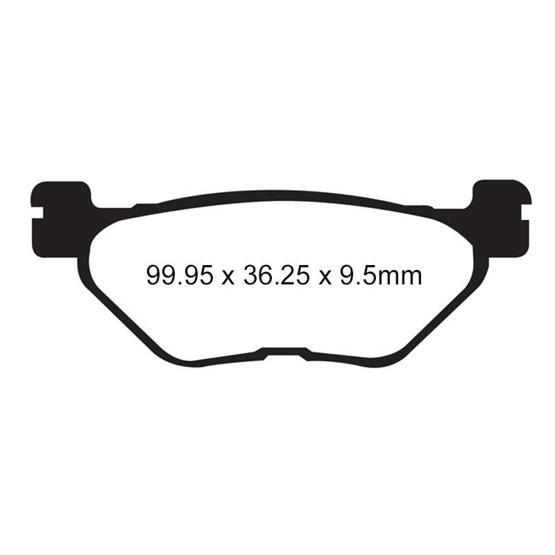 EBC BRAKE PADS - HH SERIES - FA319/2HH REAR