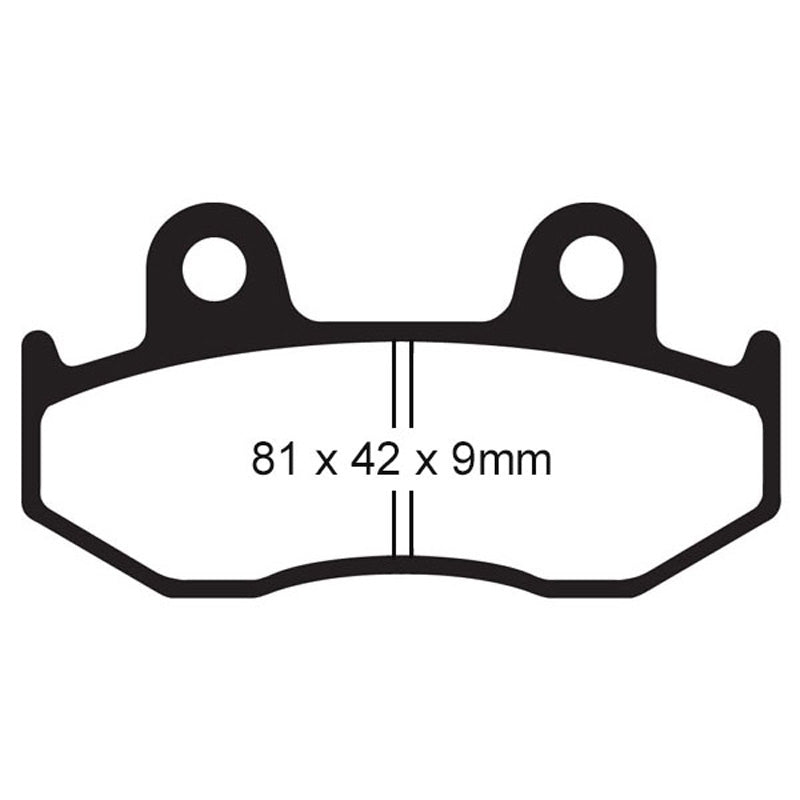 EBC BRAKE PADS - SFA SERIES - SFA323 FRONT