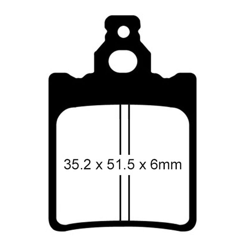 EBC BRAKE PADS - X SERIES - FA337X REAR