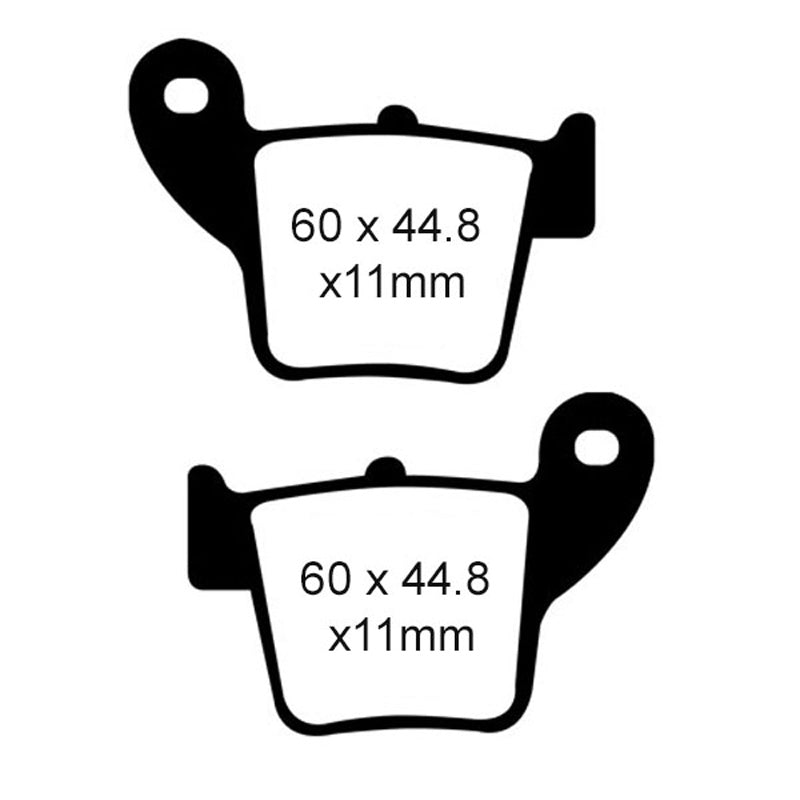 ITL BRAKE PADS - KEVLAR/CARBON - (FA346)