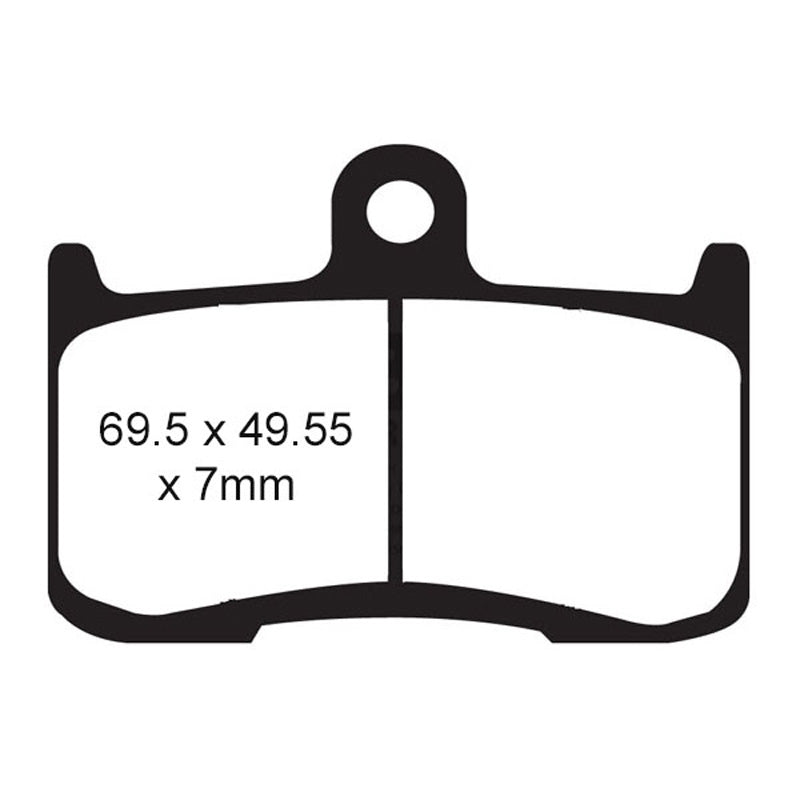 EBC BRAKE PADS - HH SERIES - FA347HH FRONT