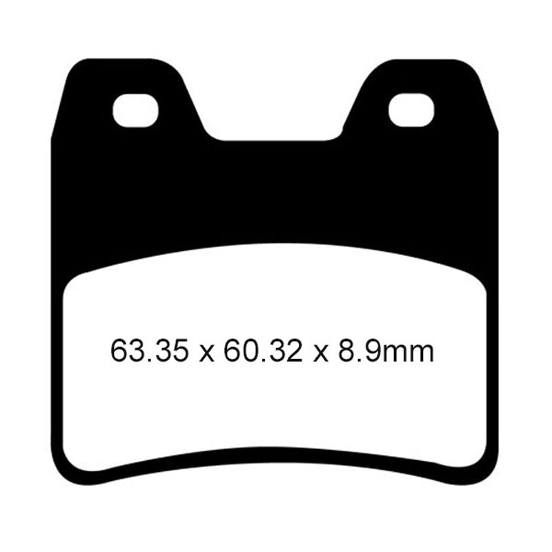 EBC BRAKE PADS - HH SERIES - FA348HH REAR