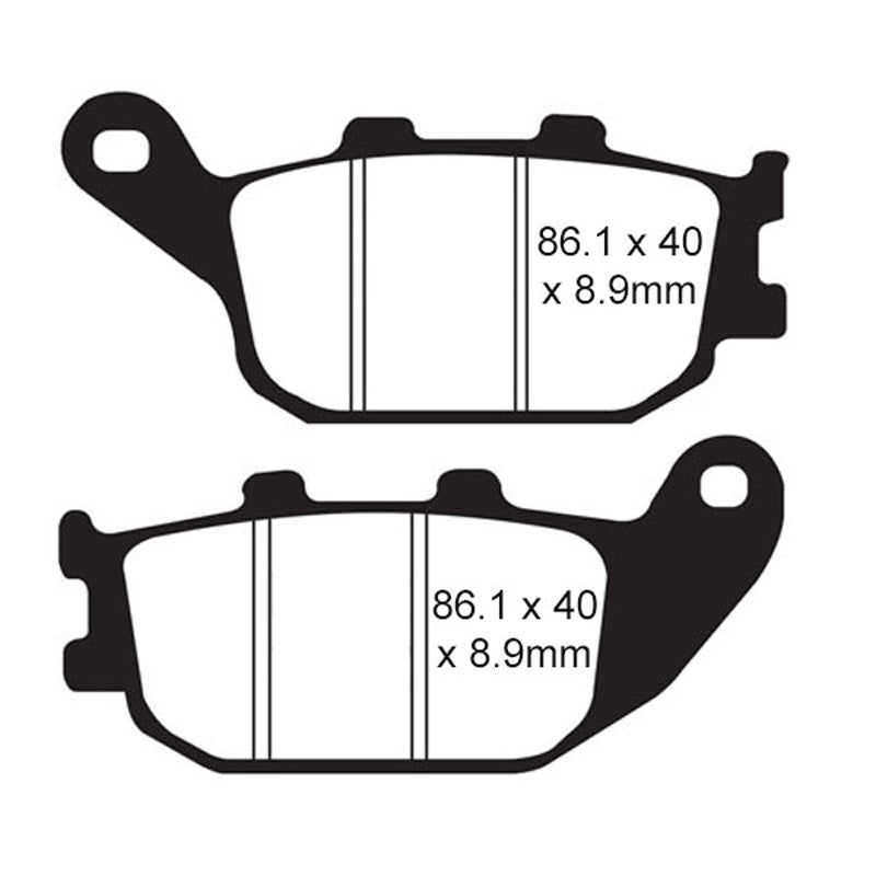 EBC BRAKE PADS - SFAHH SERIES - SFA358HH REAR