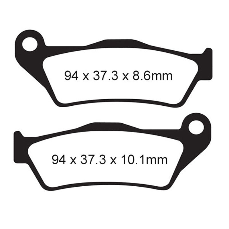 EBC BRAKE PADS - V SERIES - FA363V REAR