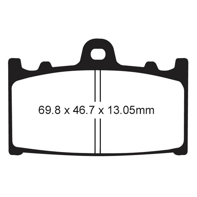 EBC BRAKE PADS - V SERIES - FA366V REAR
