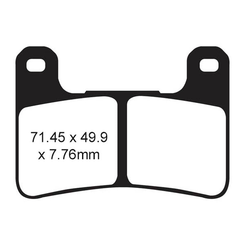 ITL BRAKE PADS - KEVLAR/CARBON - (FA379)