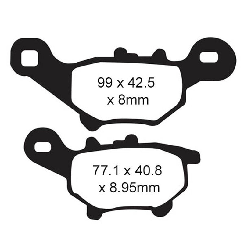 EBC BRAKE PADS - SFA SERIES - SFA384 FRONT