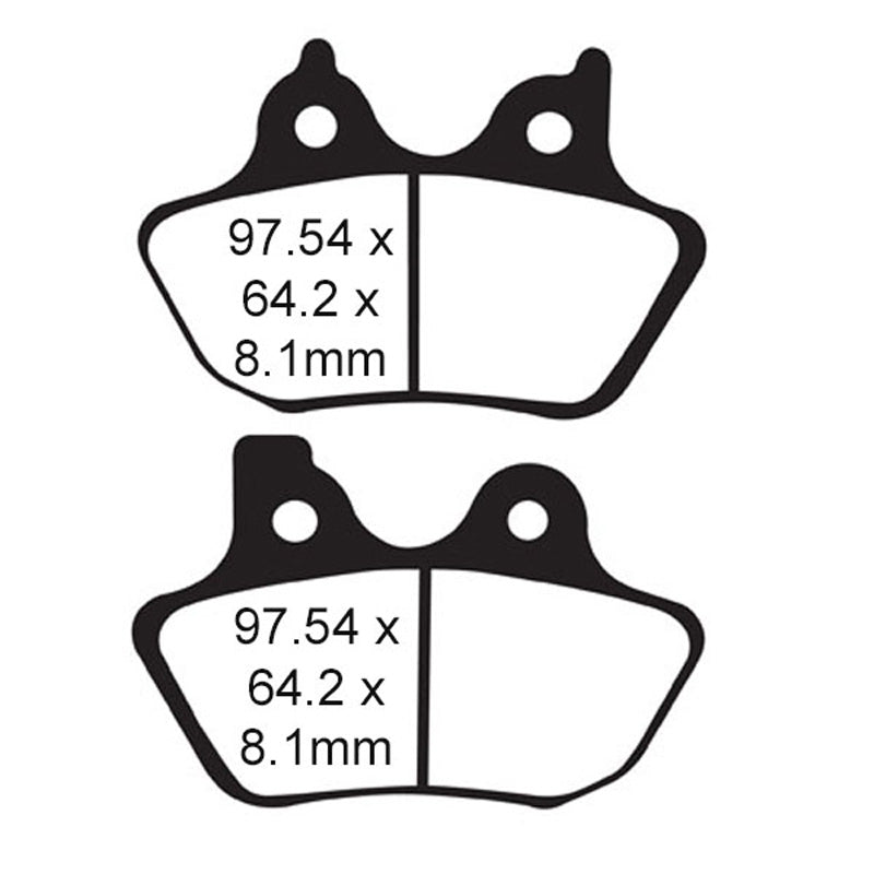 ITL BRAKE PADS - KEVLAR/CARBON - (FA400)