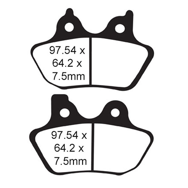 EBC BRAKE PADS - V SERIES - FA400V FRONT/REAR