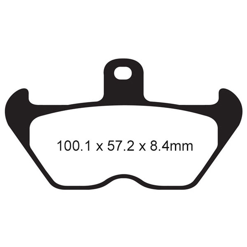 EBC BRAKE PADS - HH SERIES - FA407HH FRONT