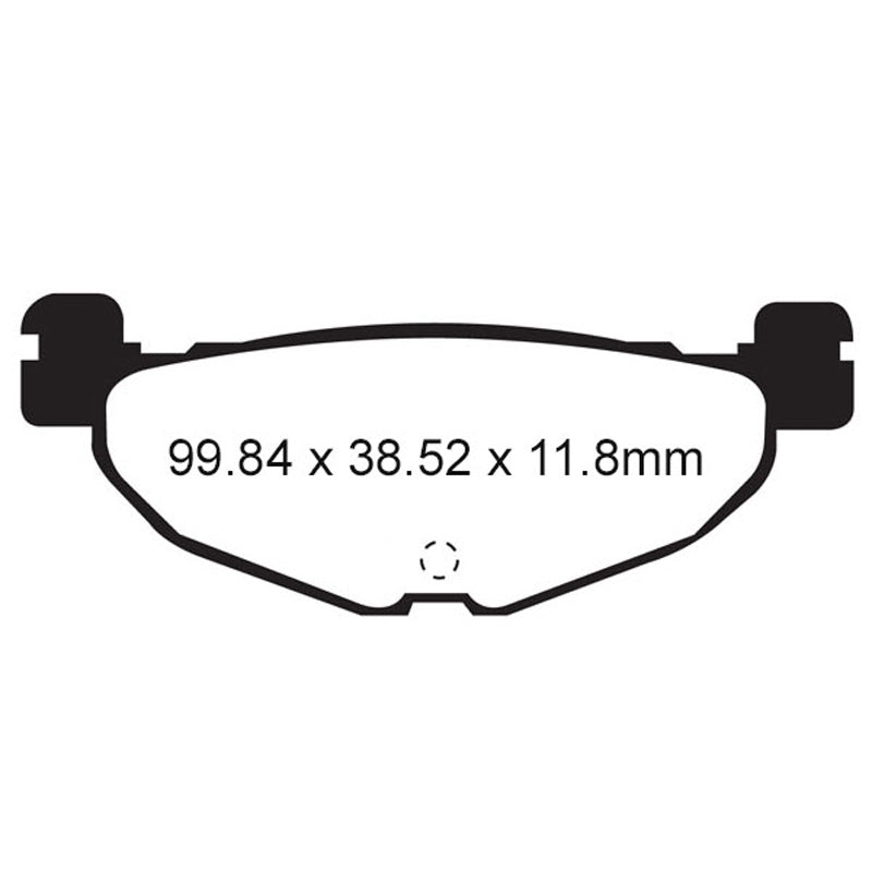 EBC BRAKE PADS - SFA SERIES - SFA408 REAR