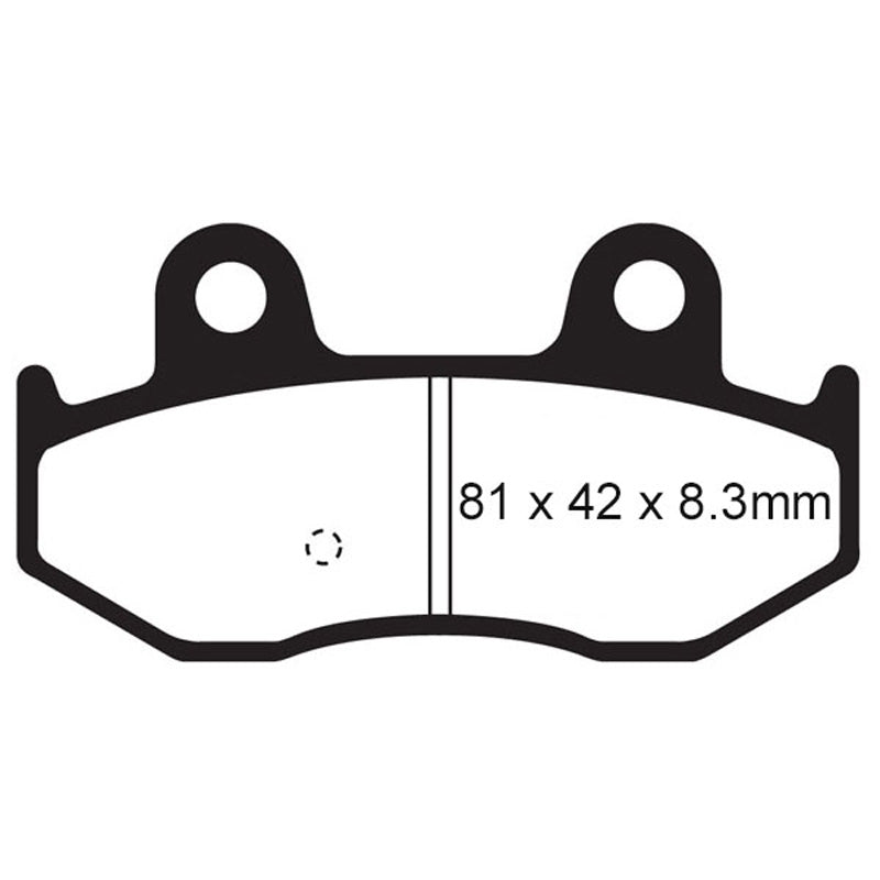 EBC BRAKE PADS - SFA SERIES - SFA411 REAR