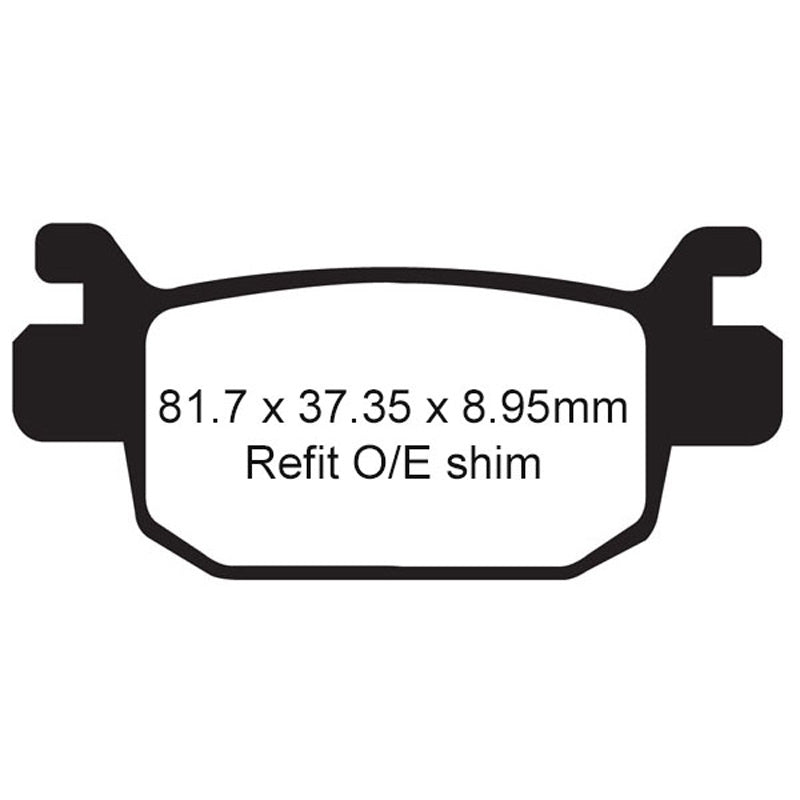 EBC BRAKE PADS - SFA SERIES - SFA415
