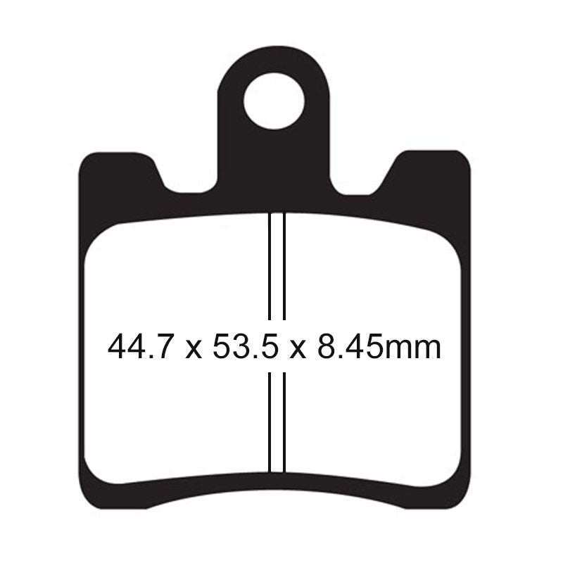 EBC BRAKE PADS - HH SERIES - FA423/4HH FRONT
