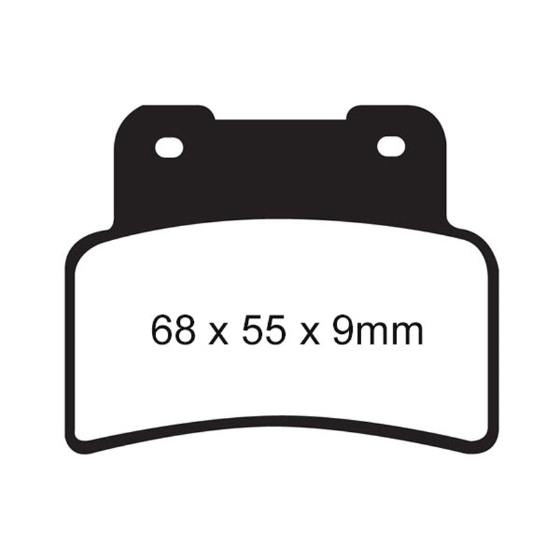 EBC BRAKE PADS - FA SERIES - FA432 FRONT