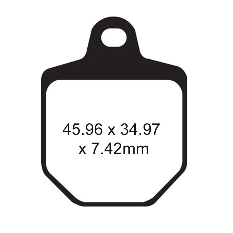 EBC BRAKE PADS - HH SERIES - FA433/4HH