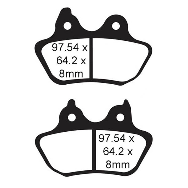 EBC BRAKE PADS - V SERIES - FA434V REAR