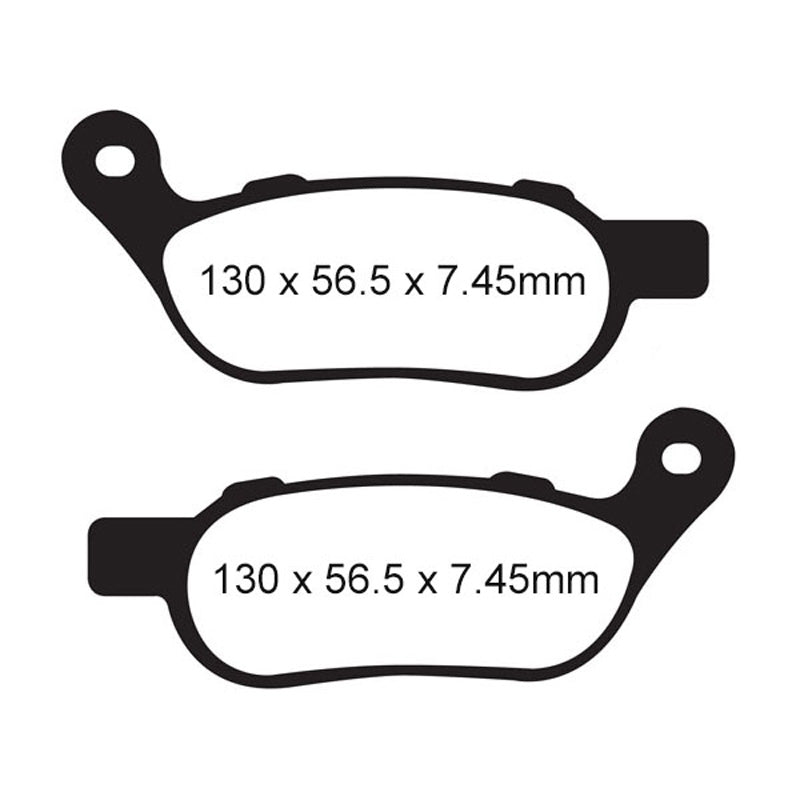 EBC BRAKE PADS - V SERIES - FA458V REAR