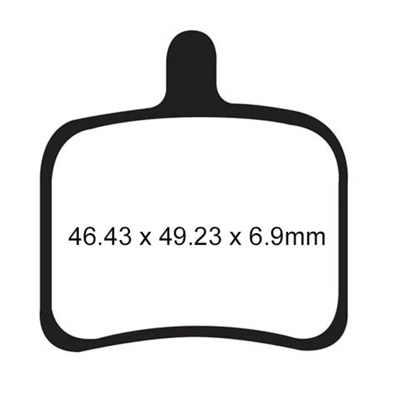 EBC BRAKE PADS - HH SERIES - FA460HH REAR