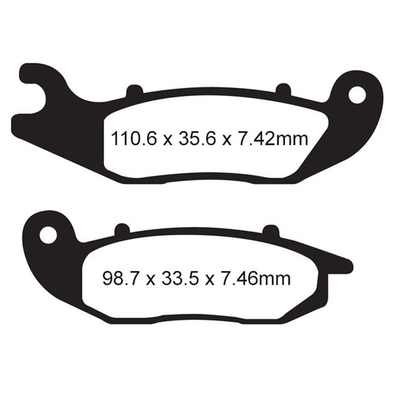 EBC BRAKE PADS - X SERIES - FA465X FRONT