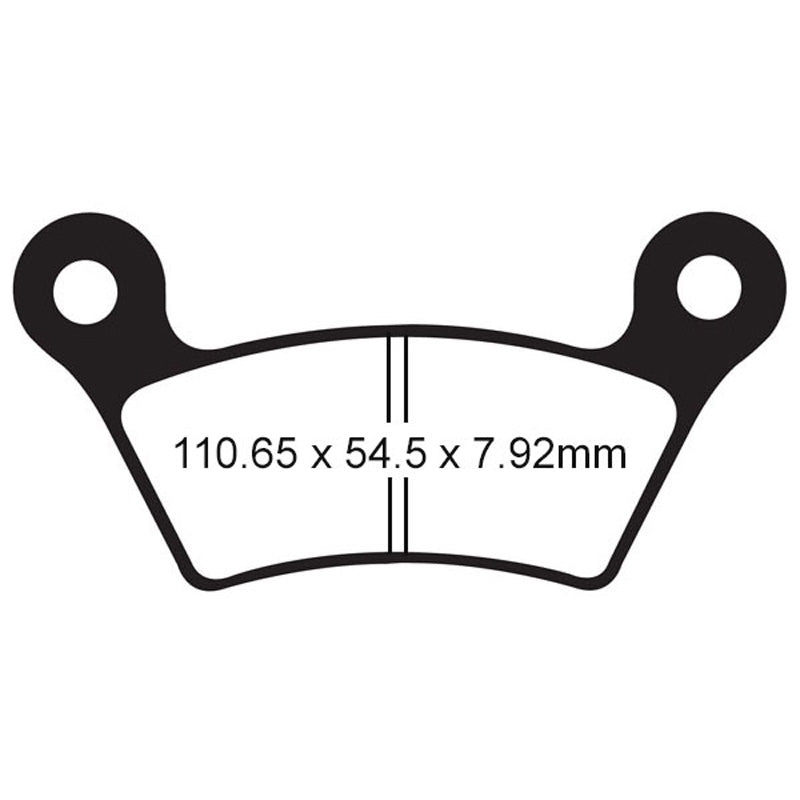EBC BRAKE PADS - V SERIES - FA473V REAR