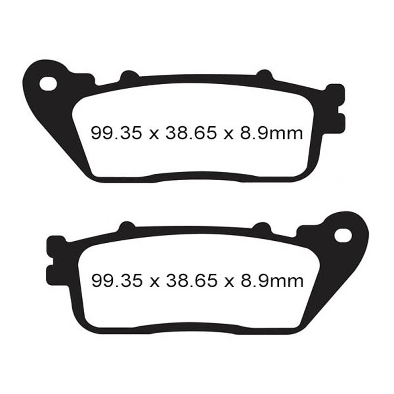 EBC BRAKE PADS - HH SERIES - FA488HH REAR