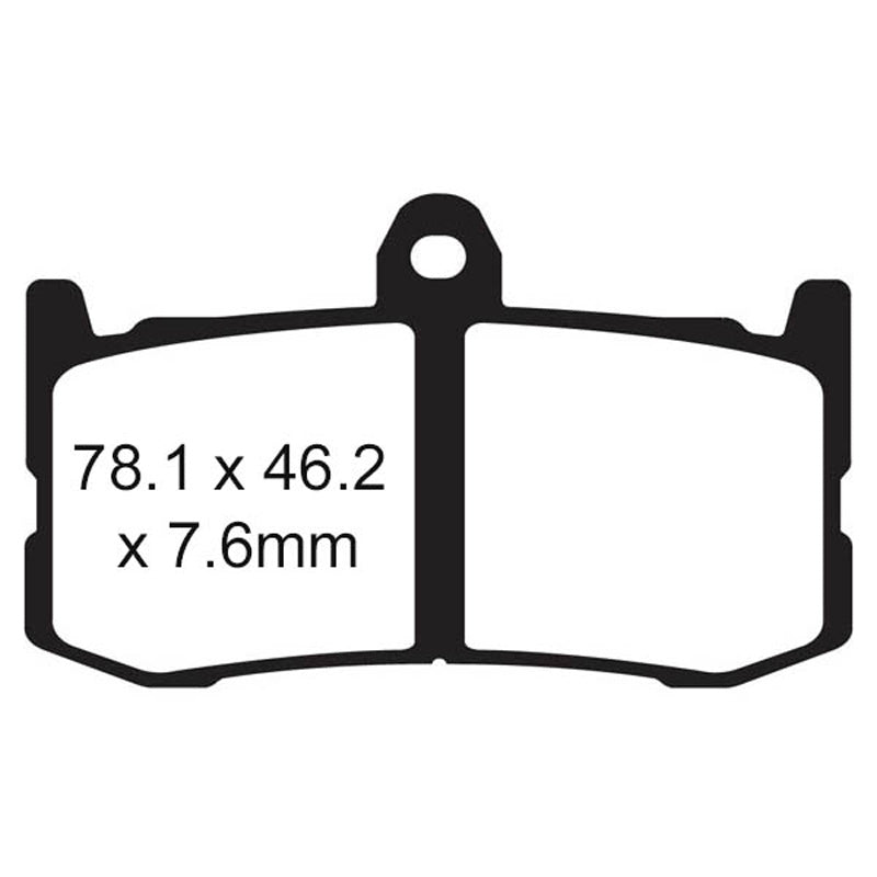 EBC BRAKE PADS - HH SERIES - FA491HH FRONT